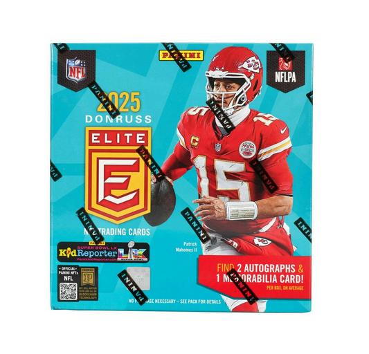 2025 Panini Donruss Elite Football Hobby 12-Box Case