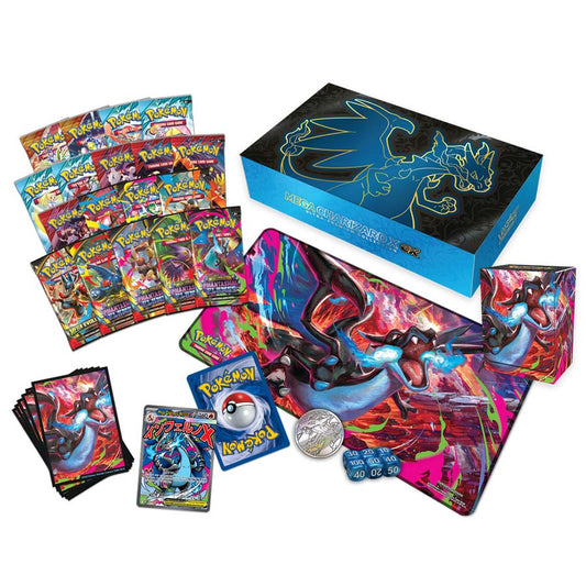 Pokemon: Mega Charizard X Ex Ultra-Premium Collection (2025) (Presale)